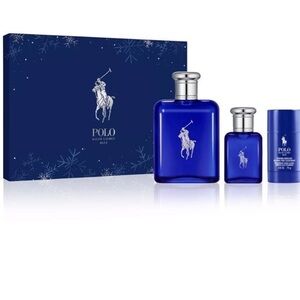 Men's 3-Pc. Polo Blue Eau de Toilette Gift Set